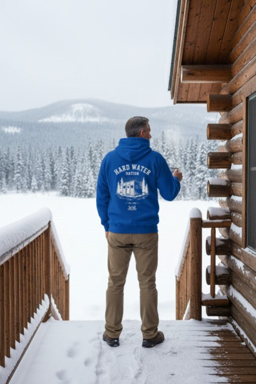 "Hard Water Nation" | Rack & Ridge Hoodie