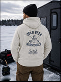 "Cold Beer. Warm Shack." | Rack & Ridge Hoodie