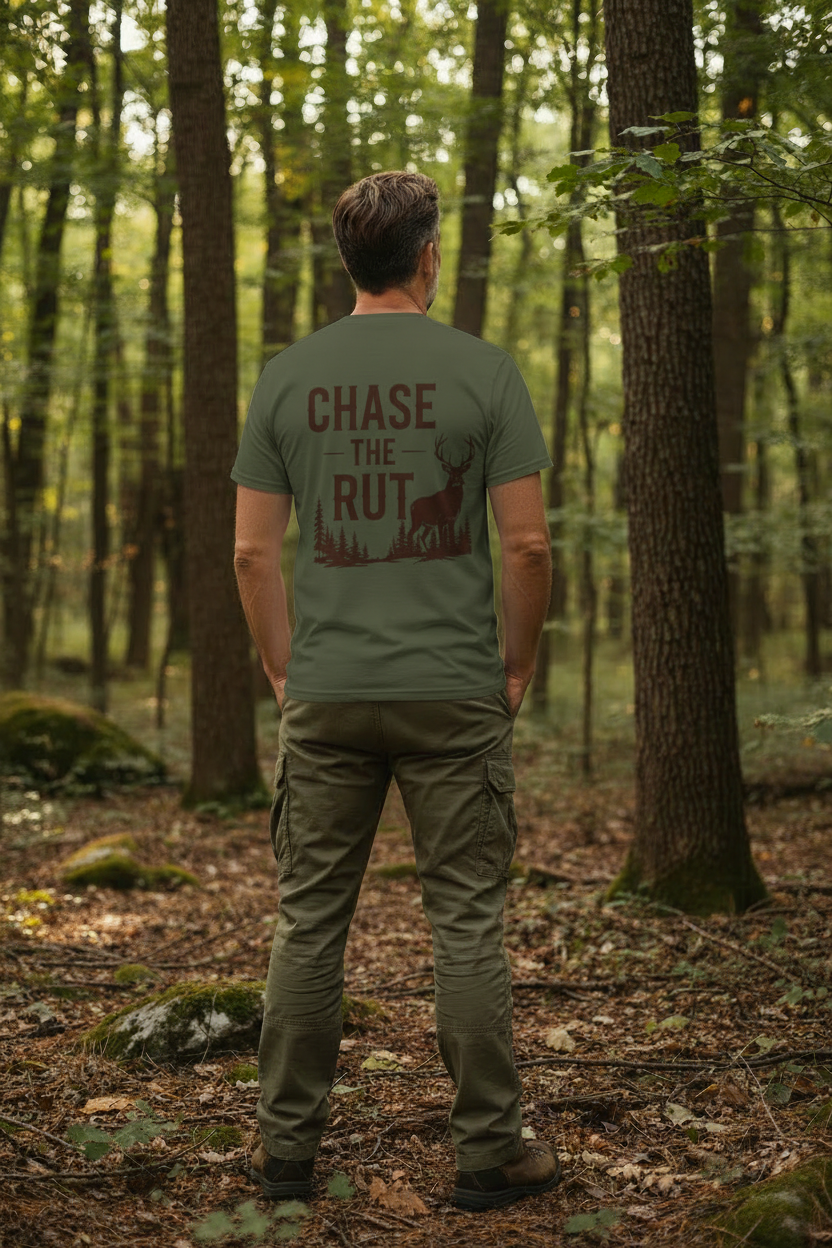 Chase the Rut Green - Back Shot