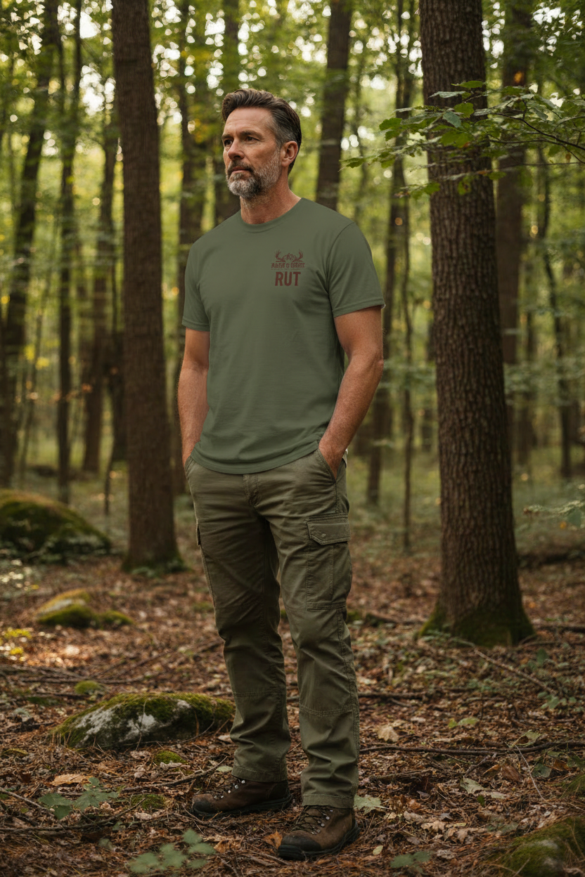 Chase the Rut Green - Front Shot