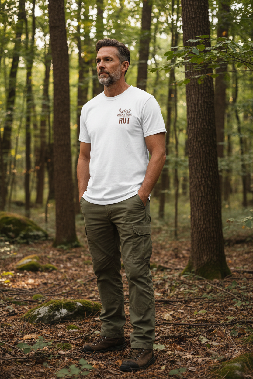 Chase the Rut - Woods Lifestyle Shot